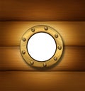 Ship Porthole Window Royalty Free Stock Photo