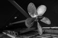 Ship Propeller to be fixed Royalty Free Stock Photo