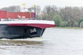 Ship prow, ship front view Royalty Free Stock Photo