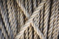 Ship Rope Texture Close Up Royalty Free Stock Photo