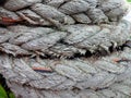 Ship rope texture Royalty Free Stock Photo