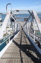 Ship`s Gangway in Dry Dock Royalty Free Stock Photo
