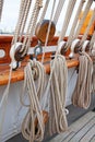 Ship's masts Royalty Free Stock Photo
