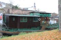 Ship on Saar river