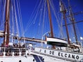 Ship school Juan Sebastian de Elcano in Cadiz