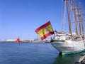 Ship school Juan Sebastian de Elcano in Cadiz