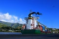 Container Ship in Port