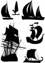 Ship silhouette collection