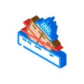 ship stability marine isometric icon vector illustration