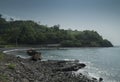 Ship sunk in sao tome africa