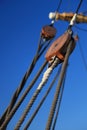 Ship tackles Royalty Free Stock Photo