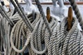 Ship tackles Royalty Free Stock Photo