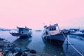 Ship at Teluk Darvel Lahad Datu Sabah Royalty Free Stock Photo