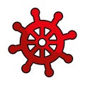 Ship timon isolated icon