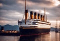 ship titanic boat catastrophy catastrophic collision cruise saster history iceberg liner luxury nautical ocean oceangoing power