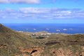 Ship to oil and gas drilling stay on port, Gran Canaria Island