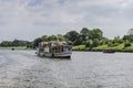 Ship on the Vistula river