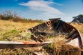 Ship wreck in the nature of Thailand