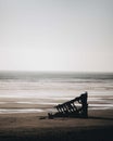 Ship wreck of the Peter Iredale Royalty Free Stock Photo