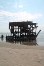 The Ship Wreck of the Peter Iredale