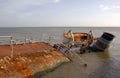 Ship wreck sunken