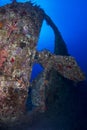 Ship wreck underwater