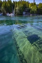 Ship wrecks at Tobermory Ontario