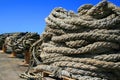 Ship Yard Ropes Royalty Free Stock Photo