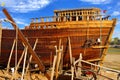 Shipbuilding in Gujarat, India Royalty Free Stock Photo