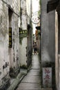 Shipi Lane, the narrowest alley in Xixia street, Xitang, China