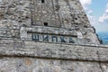 Monument of Liberty on Shipka pass in Bulgaria Royalty Free Stock Photo