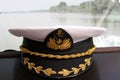 Shipmaster, cap Royalty Free Stock Photo