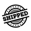 Shipped rubber stamp