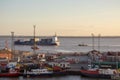 Shipping activity at the Port of Hull