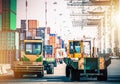 Shipping Cargo Hub Royalty Free Stock Photo