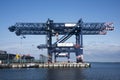 Shipping container cranes, Port Botany Royalty Free Stock Photo