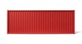 Shipping Container Red