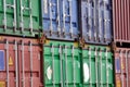 Shipping Containers Royalty Free Stock Photo