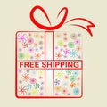 Shipping Free Represents With Our Compliments And Consumer