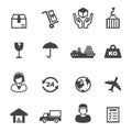 Shipping icons