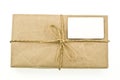 Shipping package sent through the mail Royalty Free Stock Photo
