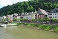 Sankt Goar at the banks of river Rhein