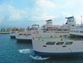 Shipping port Messina Royalty Free Stock Photo