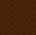 Shippo grid pattern in brown color. Japanese decorative seamless background.