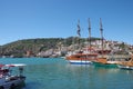 Ships in Alanya bay