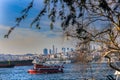 Ships in Bosphorus Uskudar Istanbul