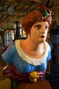 Female Ships figureheads at Chatham, Kent, UK 