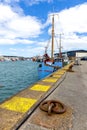 Ships in the harbor of Hirtshals