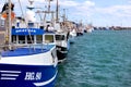 Ships in the harbor of Hirtshals