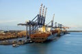 Ships loading in grand bahama